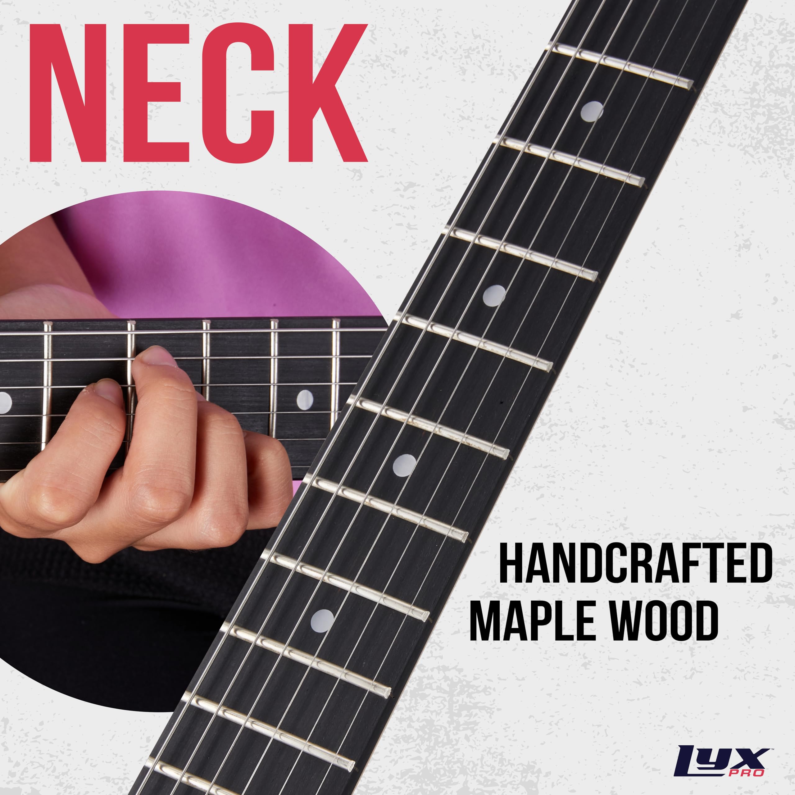 Foto 7 pulgar | Guitarra Eléctrica Lyxpro Cs 30» Para Mano Izquierda Con Accesorios - Azul - Venta Internacional.