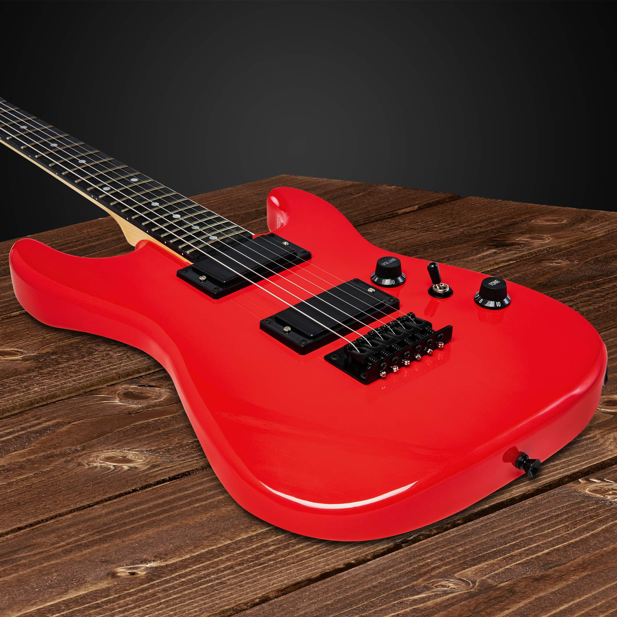 Foto 4 pulgar | Guitarra Eléctrica Lyxpro De 36 Pulgadas Con Kit Para Niños De Tamaño 3/4, Color Rojo - Venta Internacional.