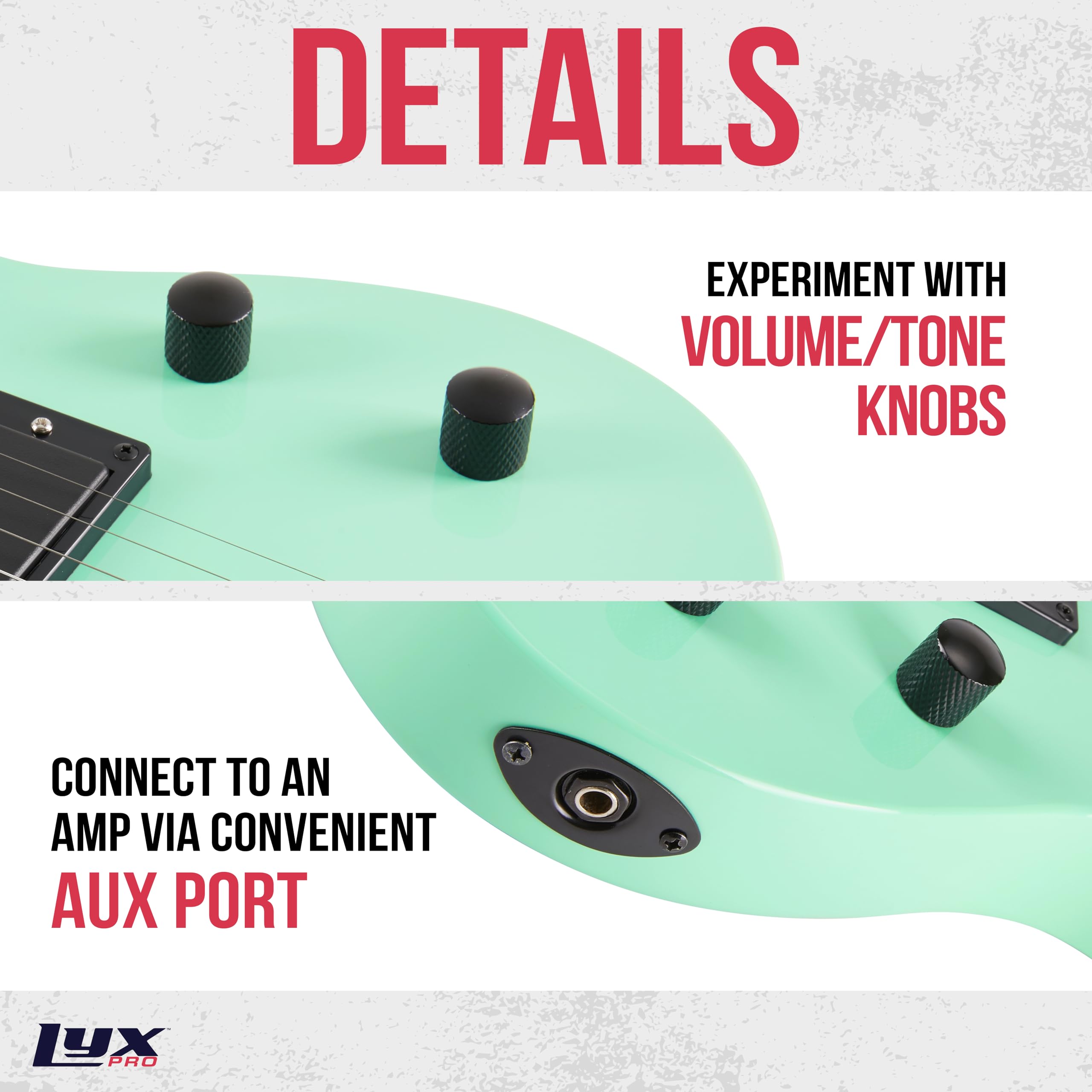 Foto 3 | Guitarra Eléctrica Lyxpro Cs 30» Para Principiantes Con Accesorios - Venta Internacional.