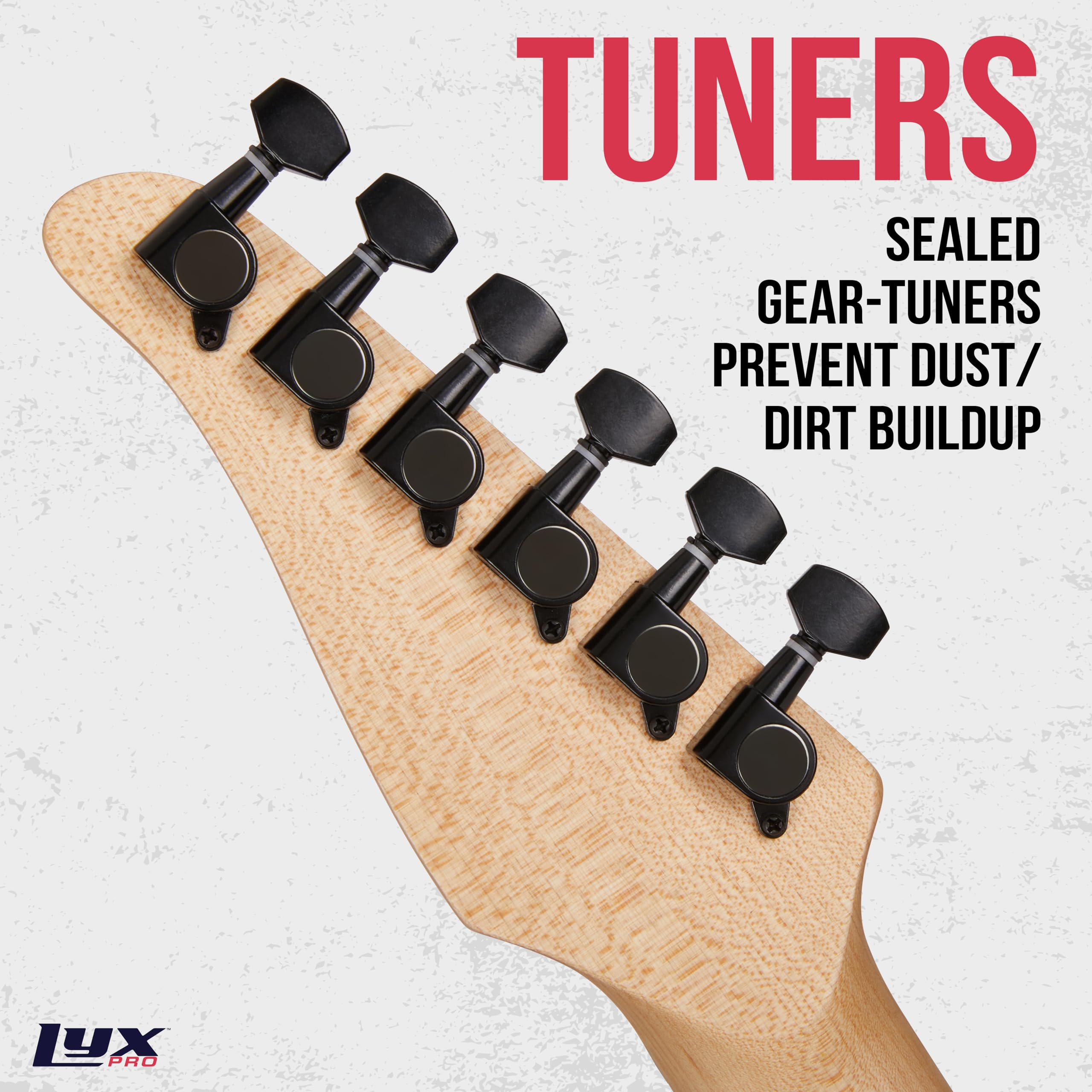 Foto 6 pulgar | Guitarra Eléctrica Lyxpro Cs 30» Para Principiantes Con Accesorios - Venta Internacional.
