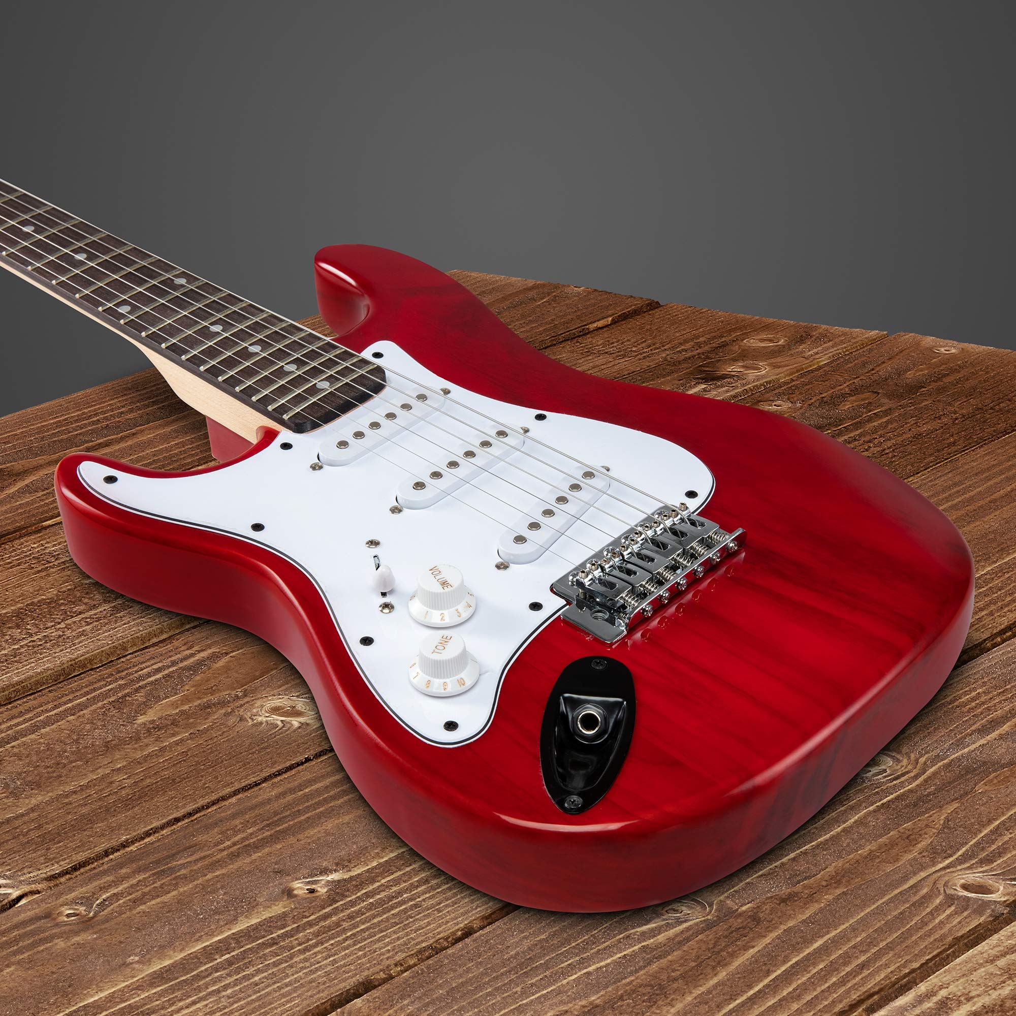 Foto 6 pulgar | Guitarra Eléctrica Lyxpro Left Hand 36 Pulgadas Con Kit Para Niños Zurdos - Venta Internacional.