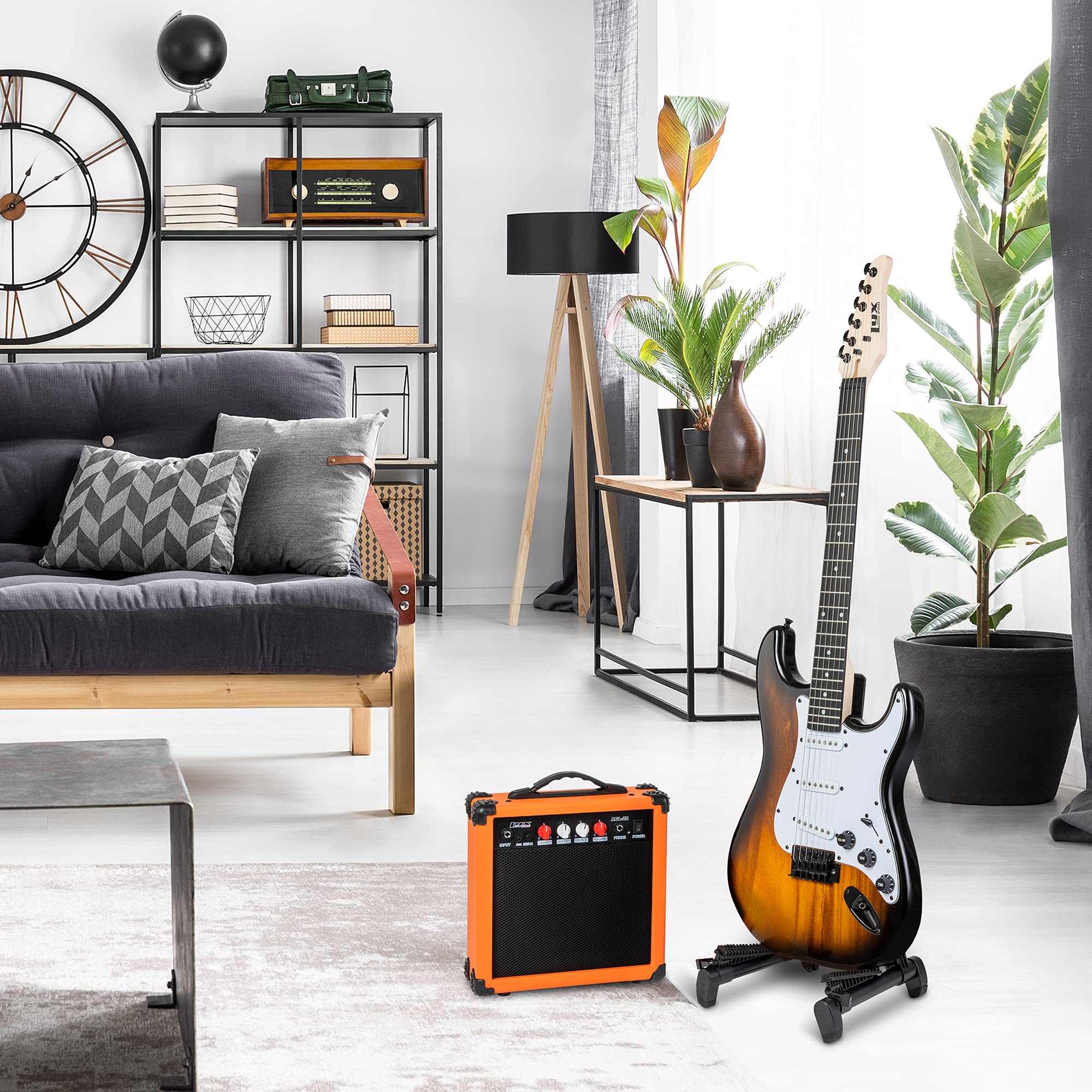 Foto 8 pulgar | Guitarra Eléctrica Lyxpro De Tamaño Completo Con Amplificador De 20 W Y Accesorios - Venta Internacional.