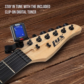 Foto 3 | Guitarra Eléctrica Lyxpro De Tamaño Completo De 39 Pulgadas Con Amplificador De 20 W, Color Rojo - Venta Internacional.