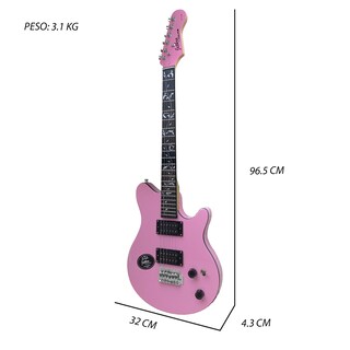 Foto 3 | Paquete Guitarra Electrica Series Jethro By Steelpro 073-sk