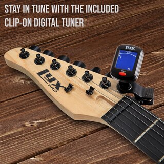 Foto 4 | Guitarra Eléctrica Lyxpro Left Hand De 39 Pulgadas Con Kit De Inicio Y Amplificador - Venta Internacional.