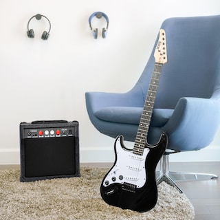 Foto 7 | Guitarra Eléctrica Lyxpro Left Hand De 39 Pulgadas Con Kit De Inicio Y Amplificador - Venta Internacional.