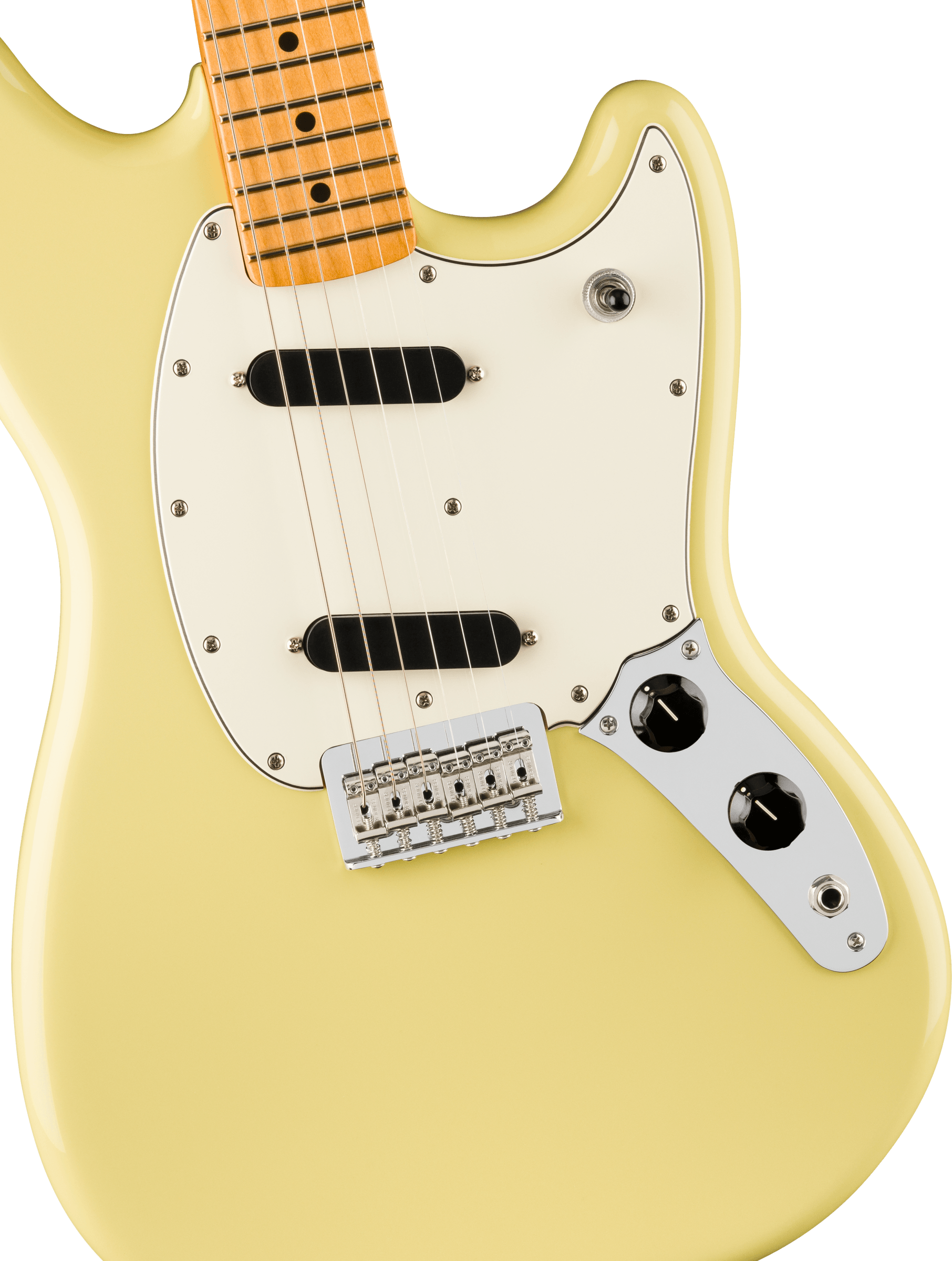 Foto 4 pulgar | Guitarra Eléctrica Fender Mustang Player Ii, Hialeah Yellow