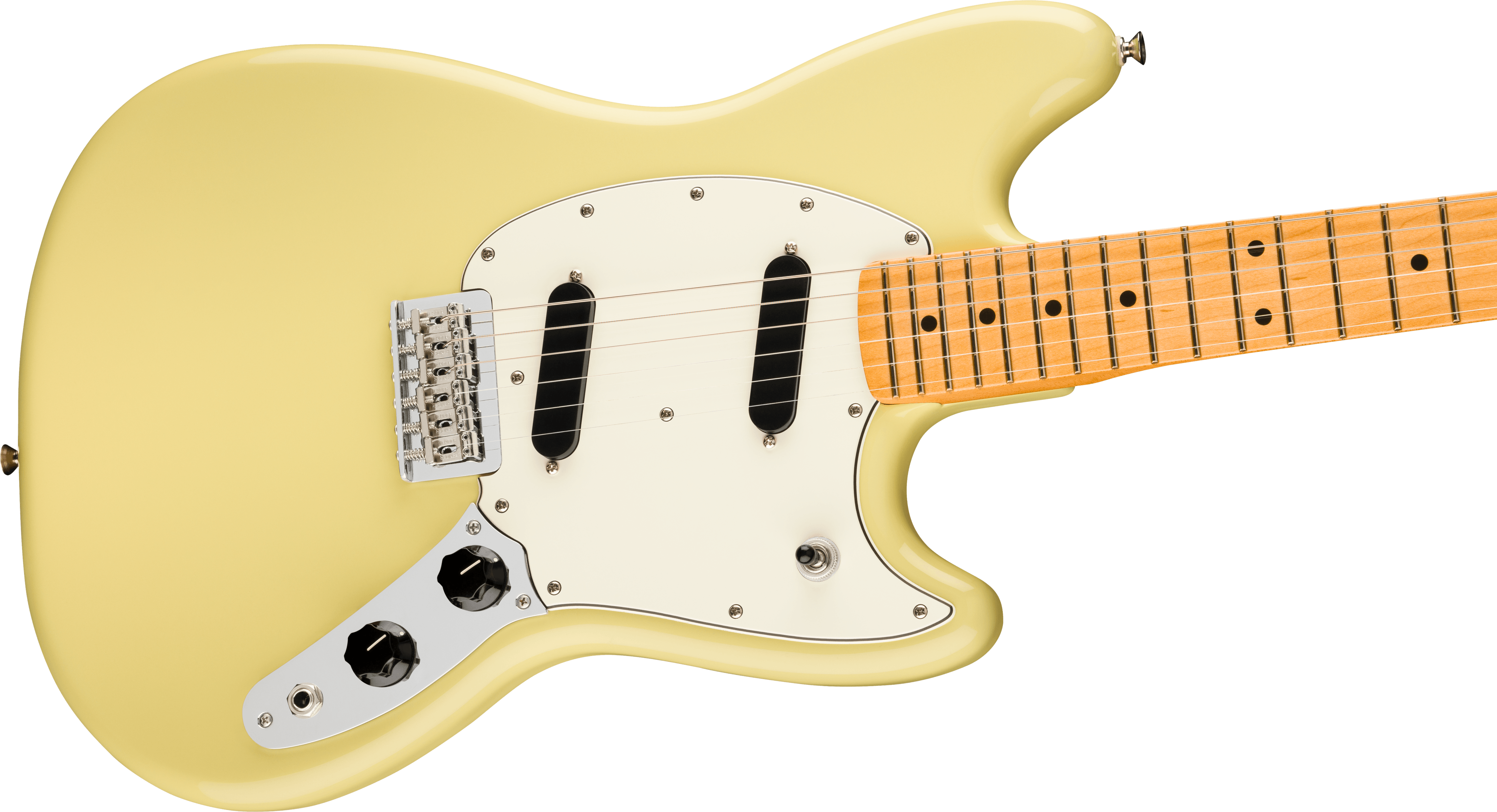 Foto 5 pulgar | Guitarra Eléctrica Fender Mustang Player Ii, Hialeah Yellow