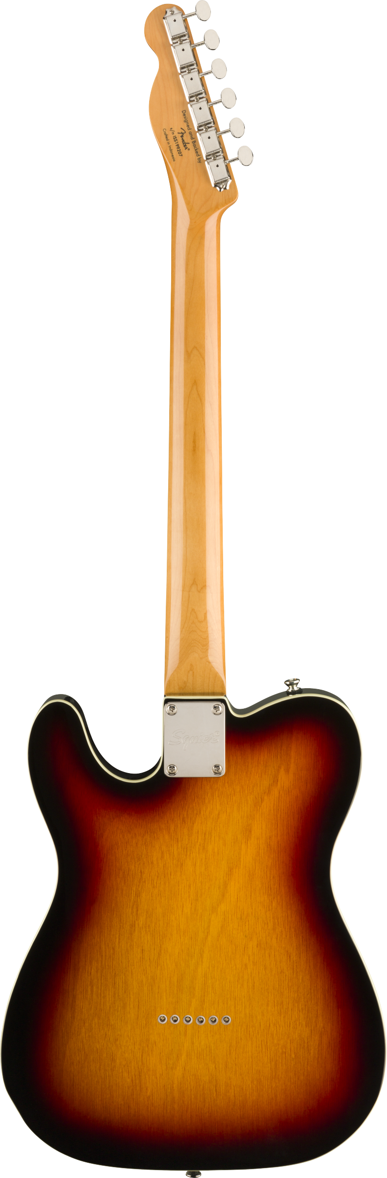 Foto 3 pulgar | Guitarra Eléctrica Squier Classic Vibe 60s -  Telecaster, 3 Color Sunburst