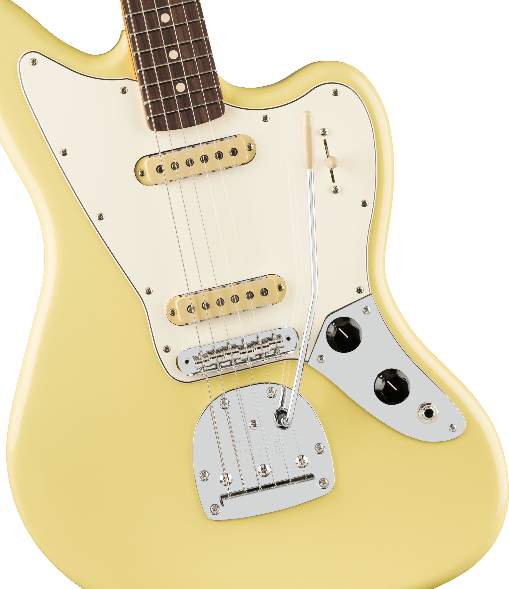 Foto 4 pulgar | Guitarra Eléctrica Fender Jaguar Player Ii, Hialeah Yellow