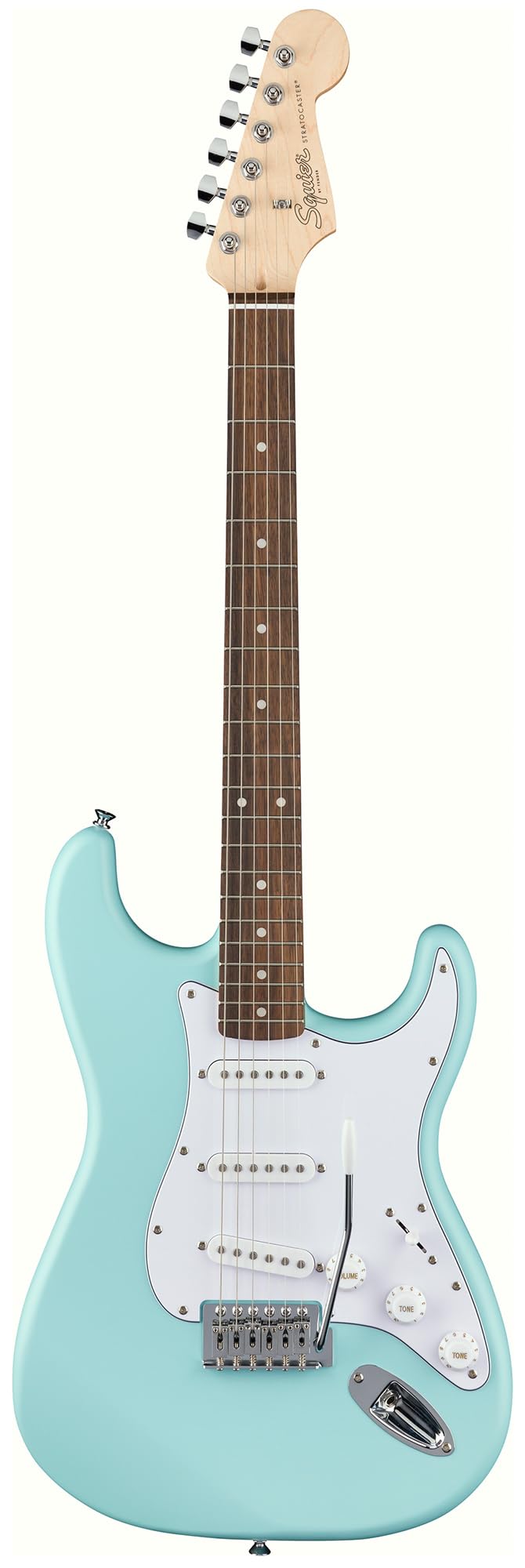 Foto 3 pulgar | Guitarra Eléctrica Fender Squier Stratocaster Daphne Blue Bundle - Venta Internacional.