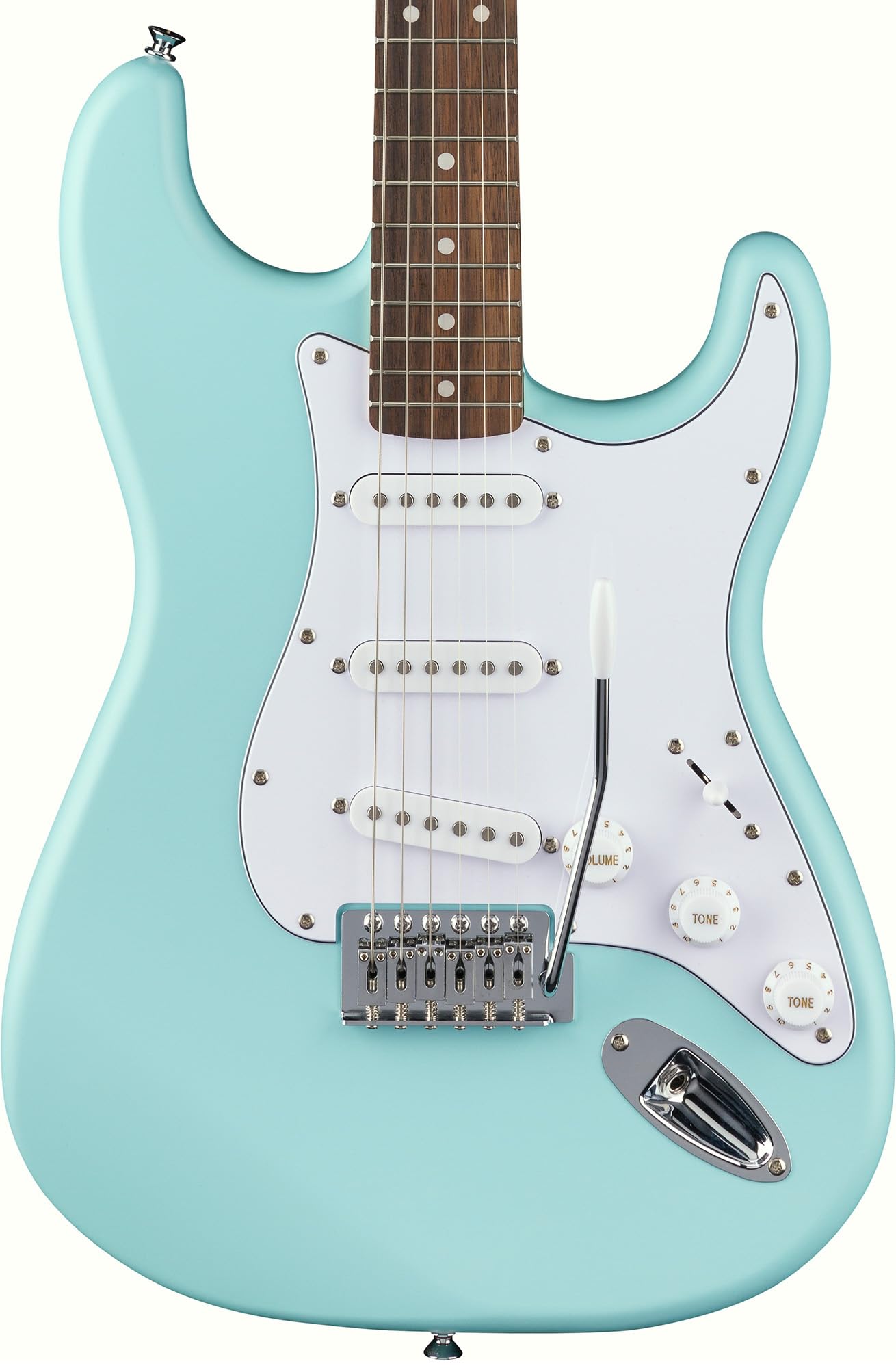 Foto 4 | Guitarra Eléctrica Fender Squier Stratocaster Daphne Blue Bundle - Venta Internacional.