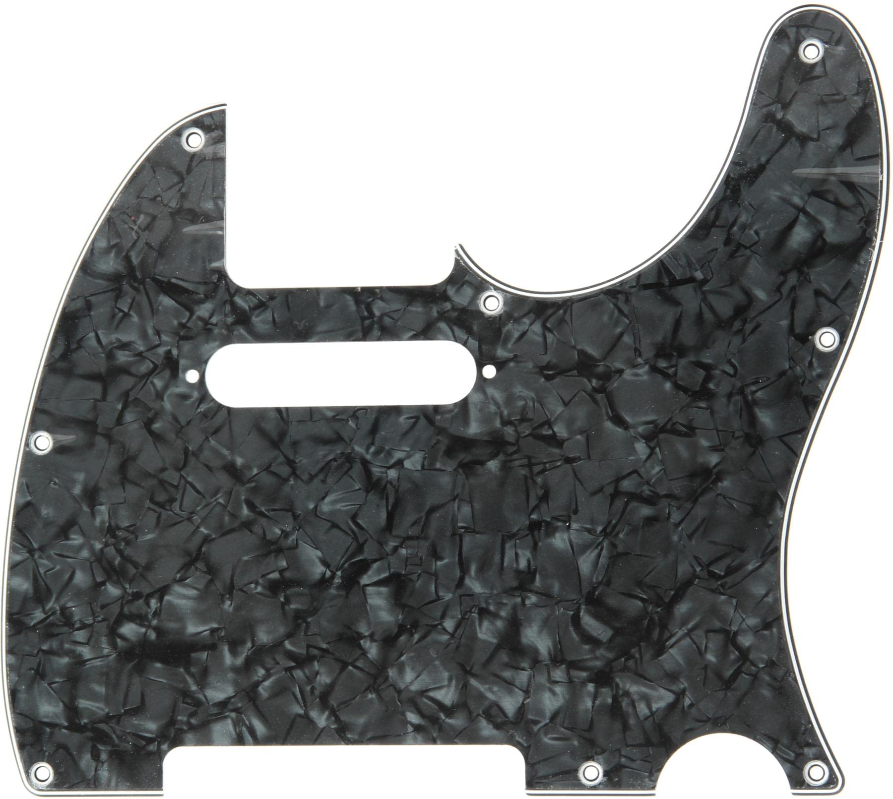 Foto 1 | Pick Guard Fender Standard Telecaster De 4 Capas, Color Negro Perlado - Venta Internacional.