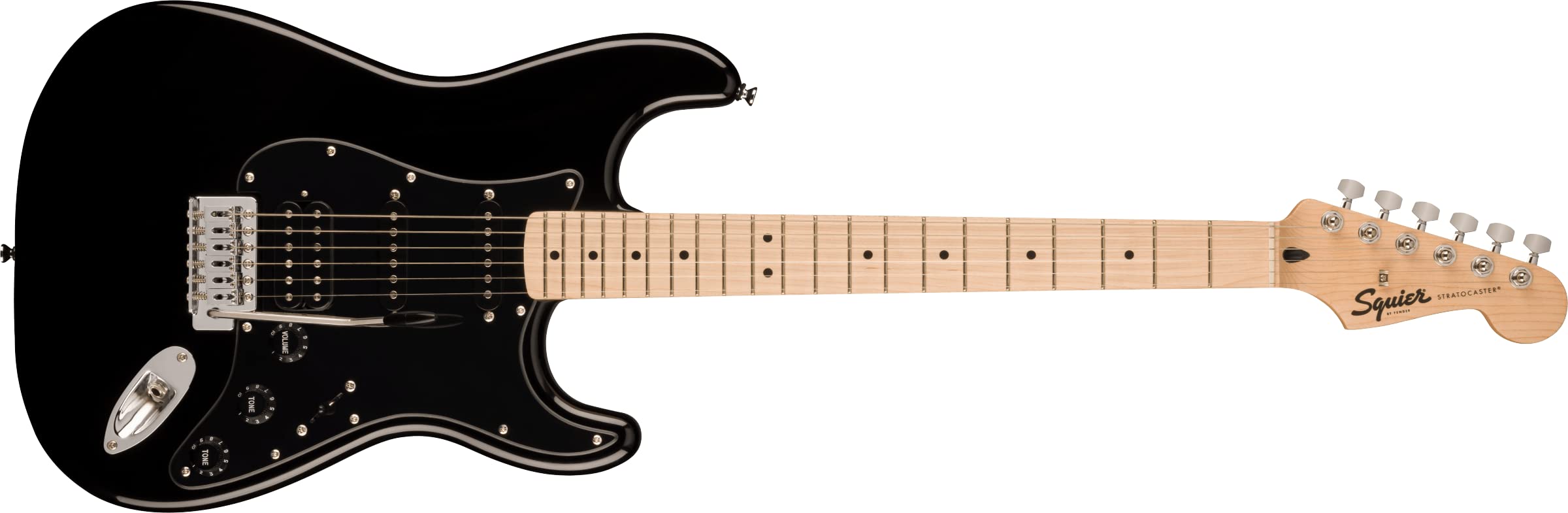 Foto 2 pulgar | Guitarra Eléctrica Fender Squire Sonic Stratocaster Black - Venta Internacional.