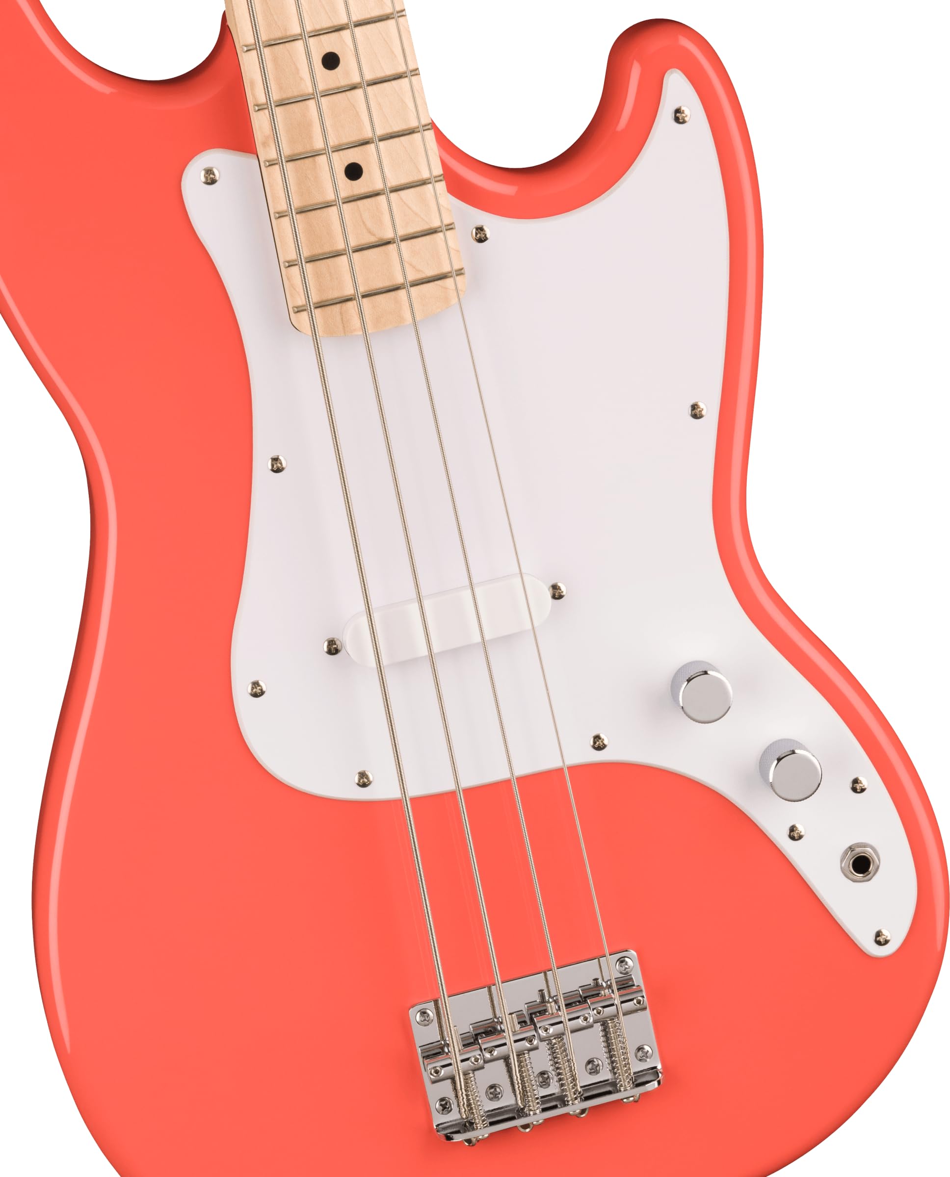 Foto 4 pulgar | Bajo Fender Squier Sonic Bronco, Tahitian Coral - Venta Internacional.