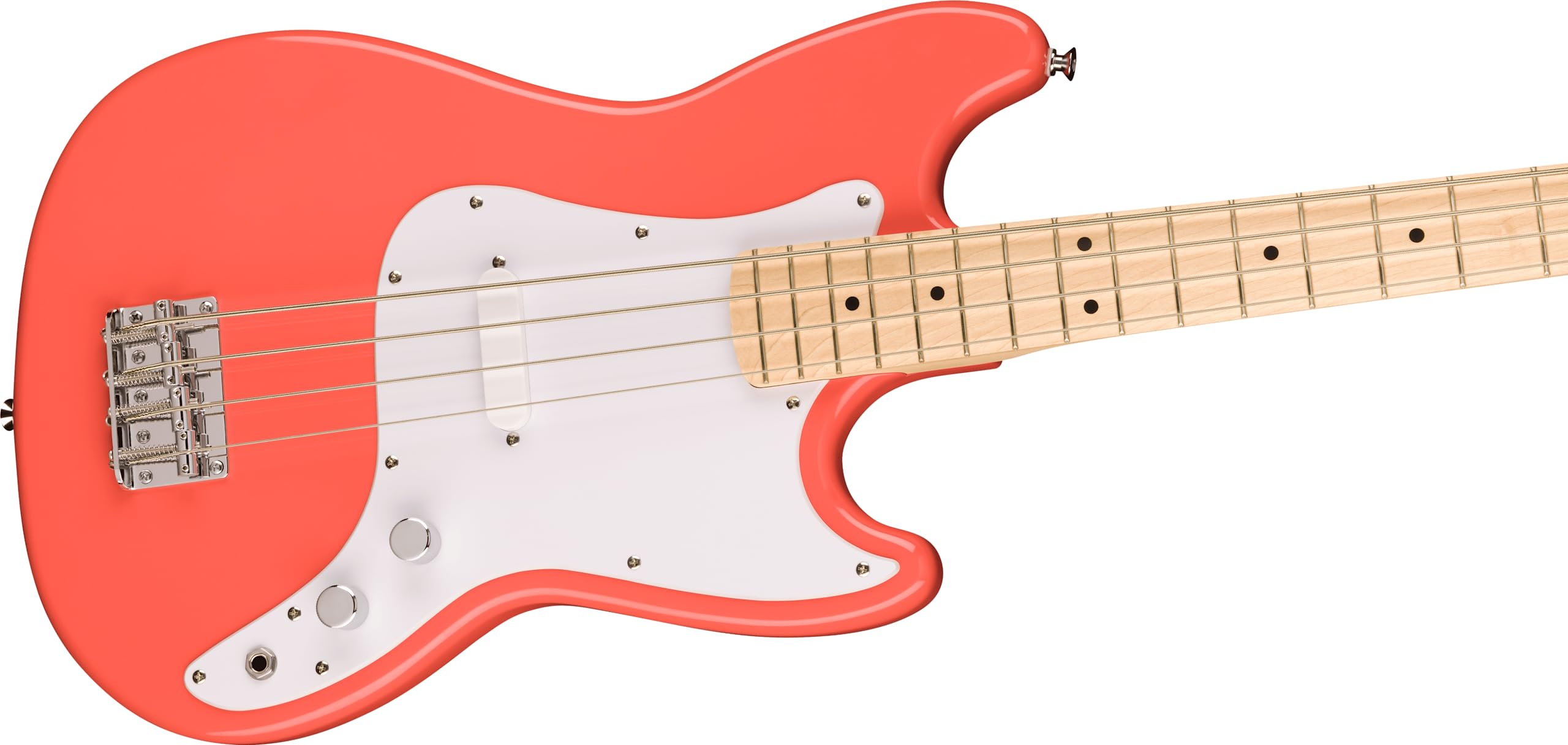 Foto 6 pulgar | Bajo Fender Squier Sonic Bronco, Tahitian Coral - Venta Internacional.