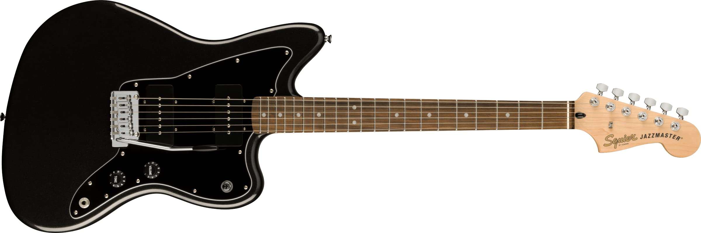 Foto 2 pulgar | Guitarra Eléctrica Fender Squier Affinity Jazzmaster Black - Venta Internacional.