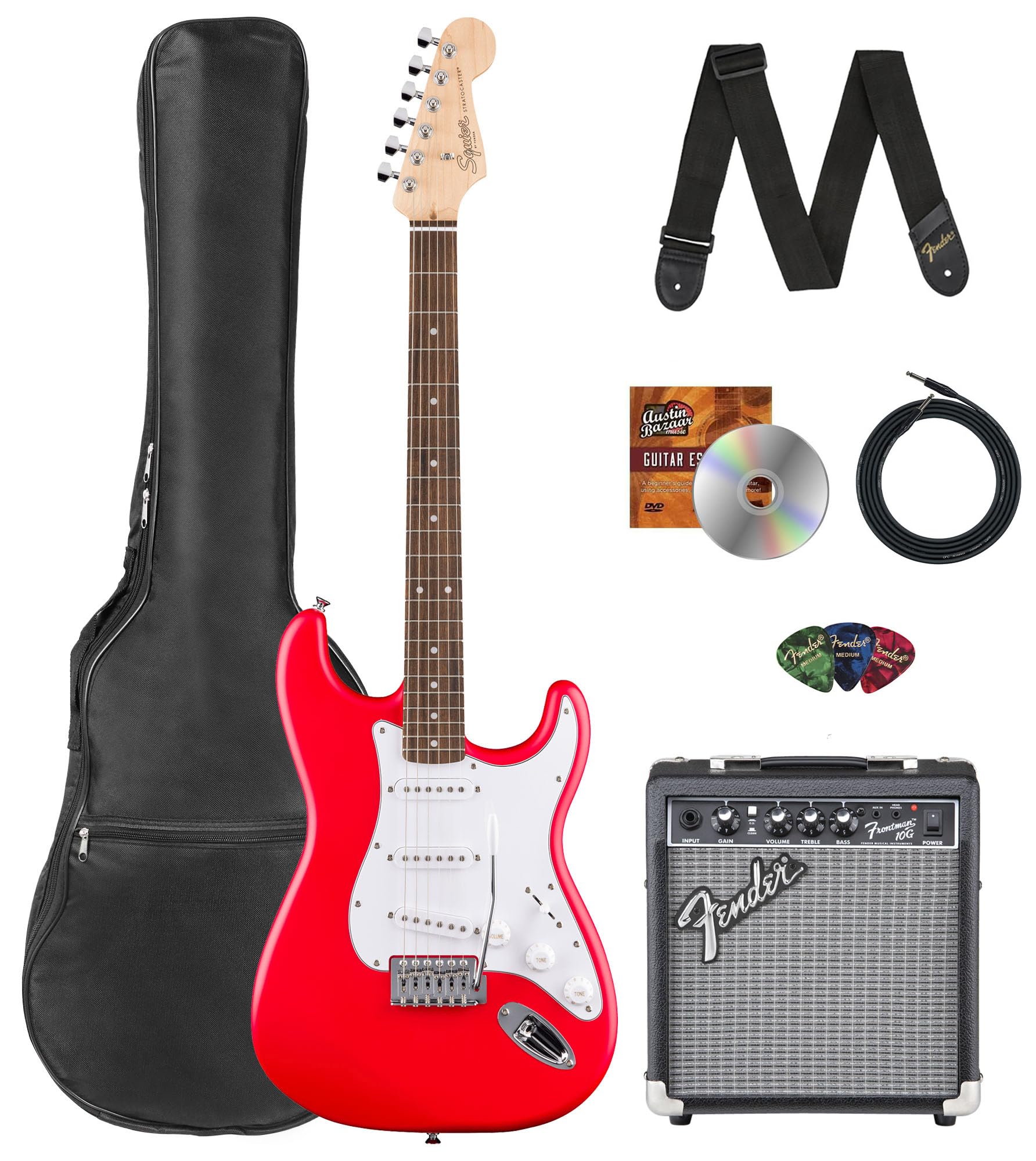 Foto 2 pulgar | Guitarra Eléctrica Fender Squier Stratocaster Torino Red Con Bollo - Venta Internacional.