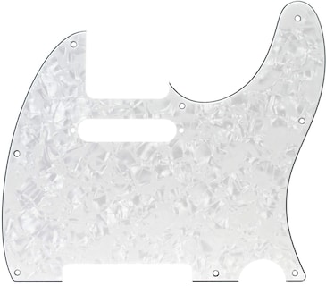 Foto 1 | Pick Guard Fender Standard Telecaster De 4 Capas, Color Blanco Perla - Venta Internacional.