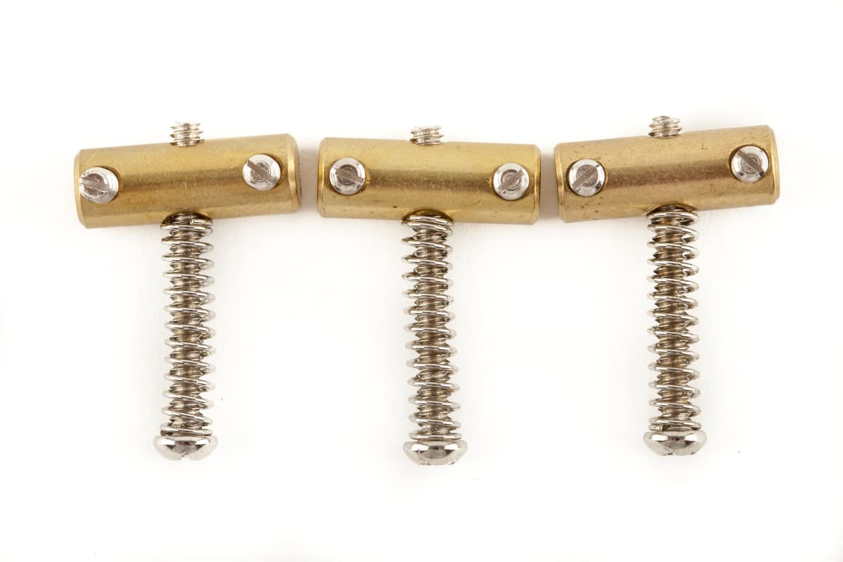 Foto 2 pulgar | Set De Sillines Bridge Fender American Vintage Telecaster Brass - Venta Internacional.