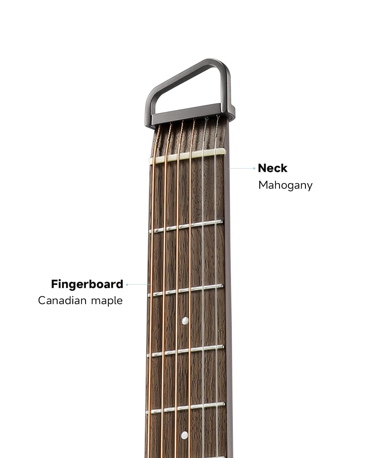 Foto 8 pulgar | Guitarra Eléctrica Acústica Donner Hush I Pro Con Efectos Y Kit - Venta Internacional.