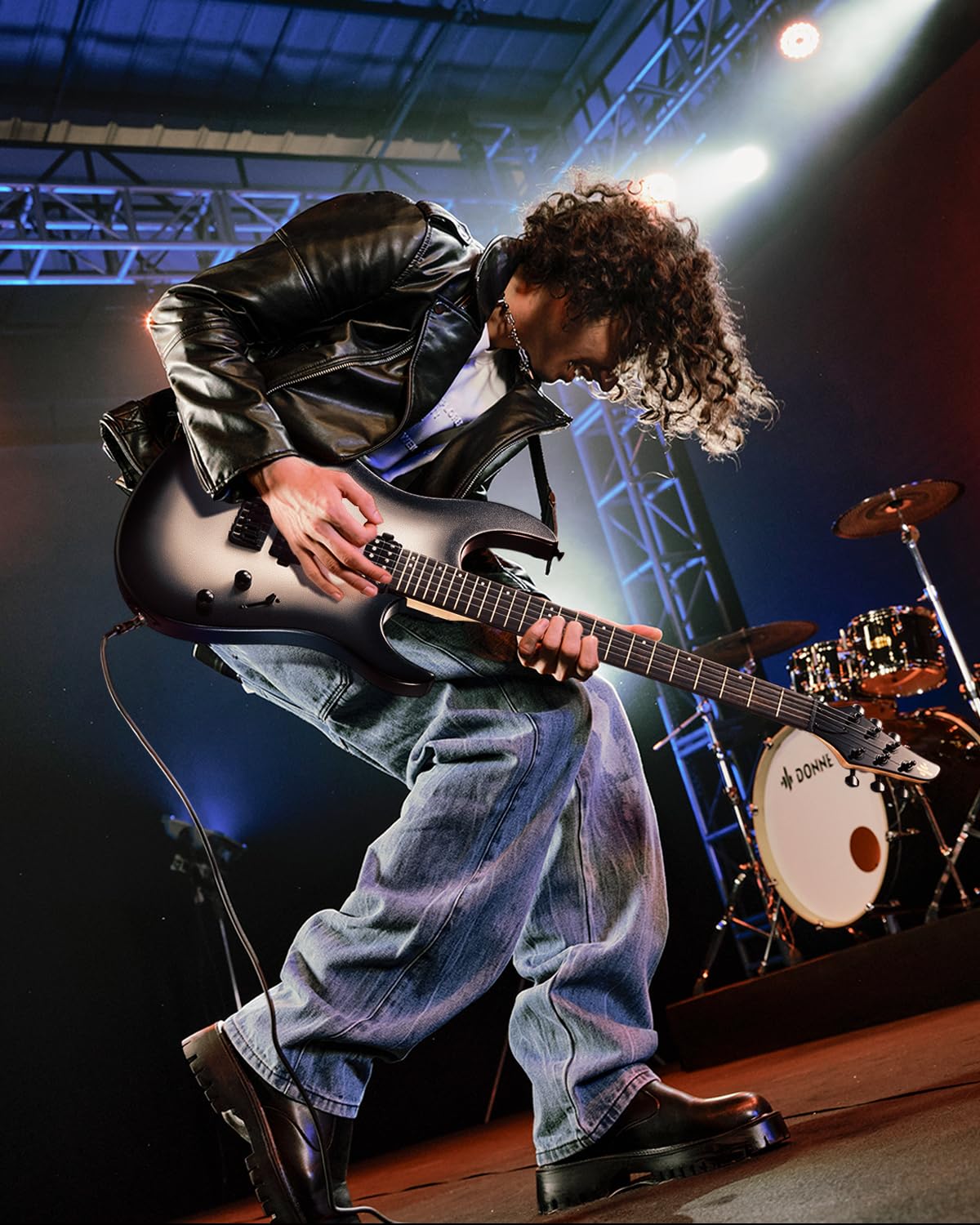 Foto 7 | Guitarra Eléctrica Donner Dmt-100 De 39 Pulgadas Con Accesorios - Venta Internacional.