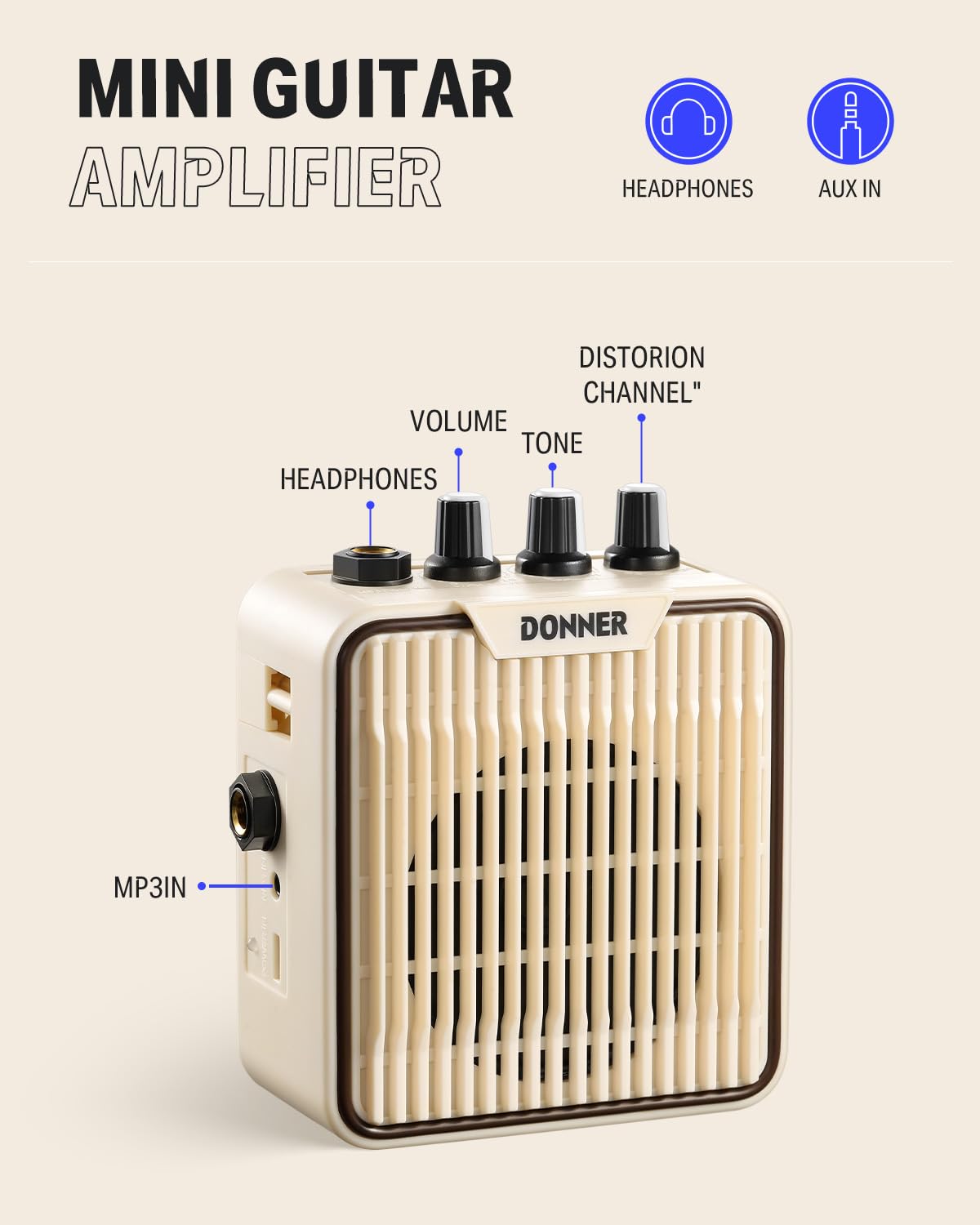 Foto 8 pulgar | Kit De Inicio De Guitarra Eléctrica Donner Dsj-100 De 30 Pulgadas Para Adolescentes - Venta Internacional.