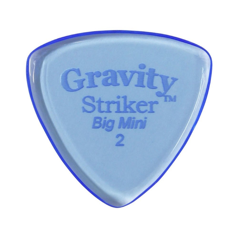 Foto 1 | Púa De Guitarra Gravity Striker Big Mini 2.0 Mm Azul Pulido - Venta Internacional.