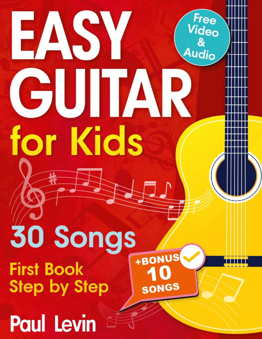 Foto 1 | Reserva Clases Sencillas De Guitarra Para Niños + Vídeo + 30 Canciones + Audio - Venta Internacional.