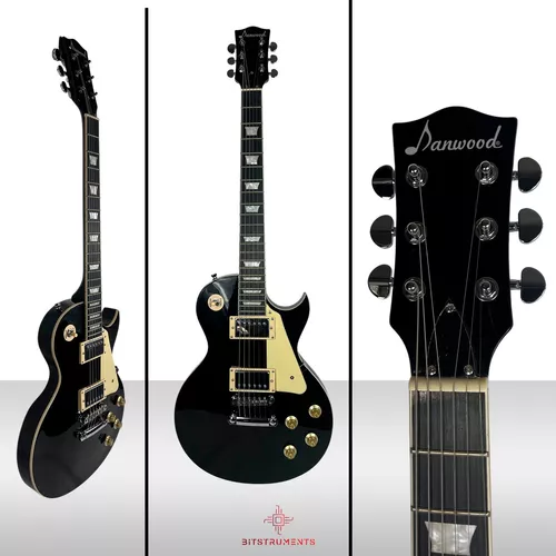 Foto 5 pulgar | Guitarra Danwood Les Paul Slp768 Caoba Brillante