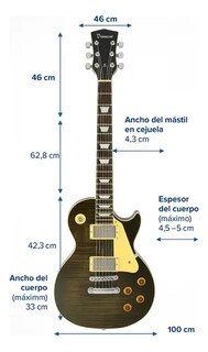 Foto 3 | Guitarra Profesional Danwood Estilo Les Paul Brown Clasico!