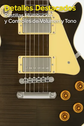 Foto 5 pulgar | Guitarra Profesional Danwood Estilo Les Paul Brown Clasico!