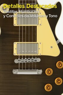 Foto 4 | Guitarra Profesional Danwood Estilo Les Paul Brown Clasico!