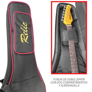 Foto 3 | Guitarra Premium Quality Relic Icónica Jethro By Steelpro