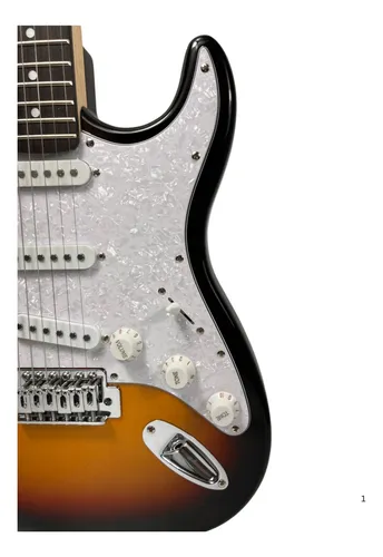 Foto 4 pulgar | Guitarra Tipo Stratocaster Logan Color Sombreado