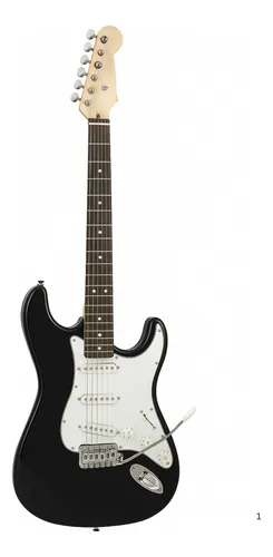 Foto 2 pulgar | Guitarra Tipo Stratocaster Logan Color Negro Profesional
