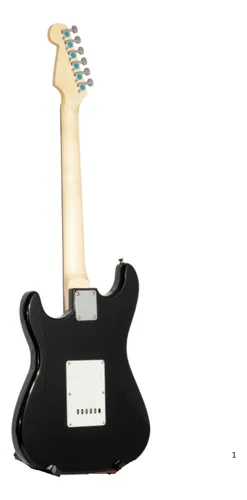 Foto 4 pulgar | Guitarra Tipo Stratocaster Logan Color Negro Profesional