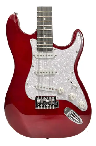 Foto 5 pulgar | Guitarra Tipo Stratocaster Logan Profesional Nueva