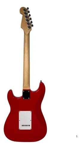 Foto 5 pulgar | Guitarra Tipo Stratocaster Logan Color Roja Profesional
