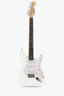 Foto 1 | Guitarra Eléctrica Tipo Stratocaster Blanca Brillos Profesional Nueva!!!
