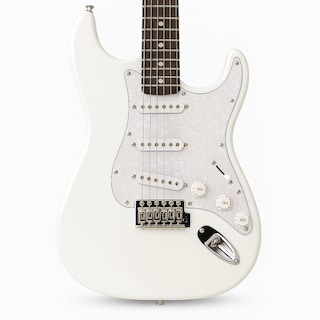Foto 4 | Guitarra Eléctrica Tipo Stratocaster Blanca Brillos Profesional Nueva!!!