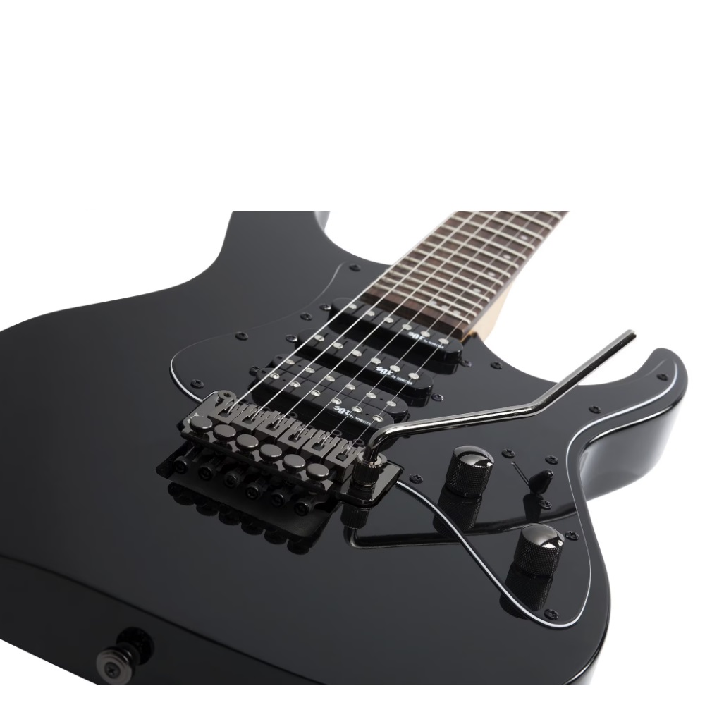 Foto 6 pulgar | Guitarra Eléctrica Floyd Rose Sgr By Schecter Banshee-6 Fr Black