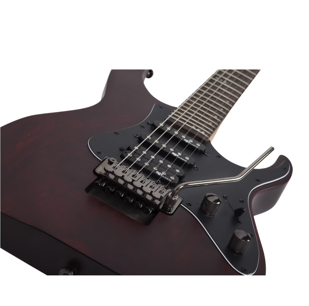 Foto 7 pulgar | Guitarra Eléctrica Floyd Rose Sgr By Schecter Banshee 6-fr Swn Nogal Satin