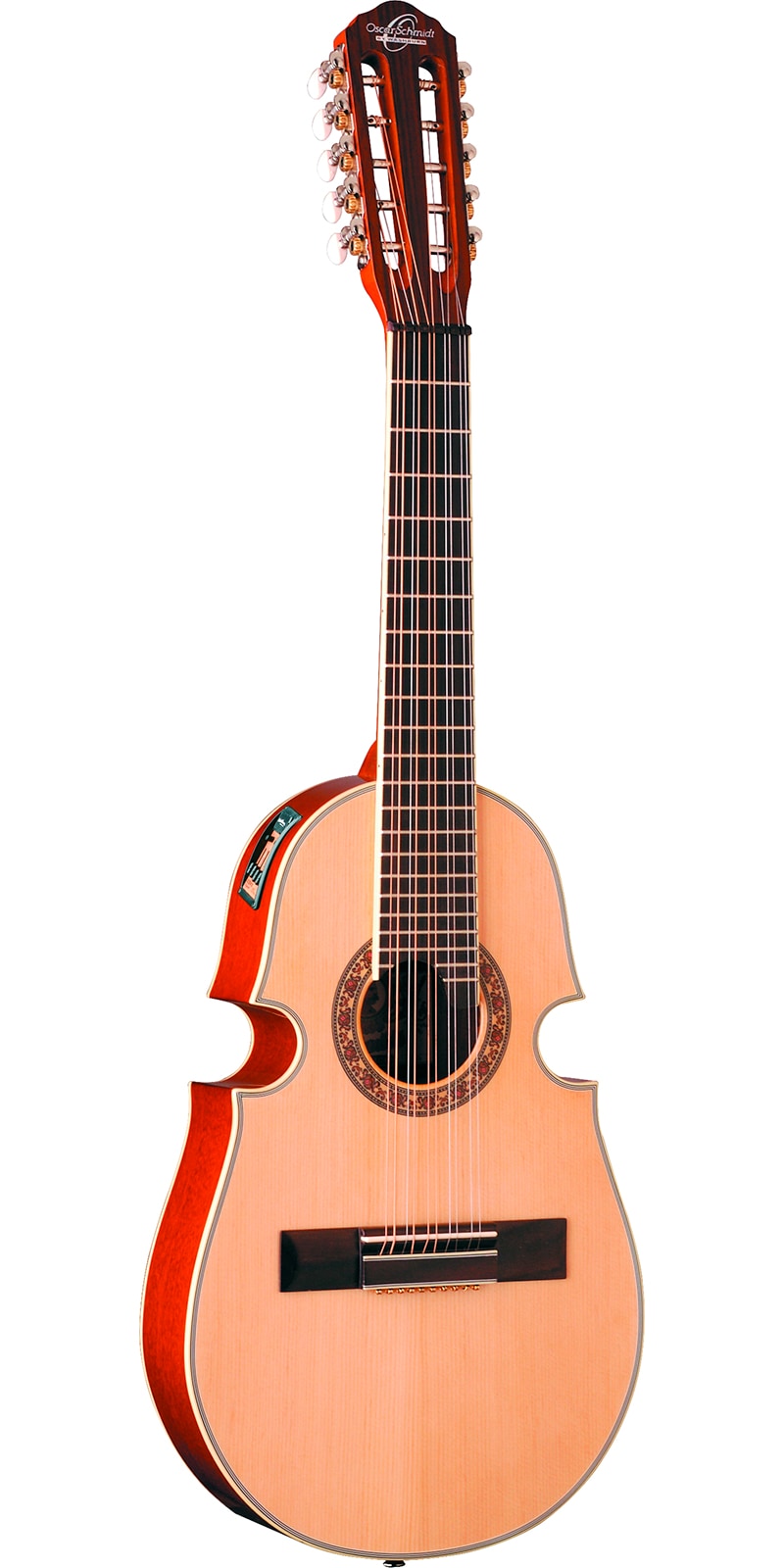 Cuatro Puertorriqueño Electroacústico Oscar Schmidt Oq40se $13,000