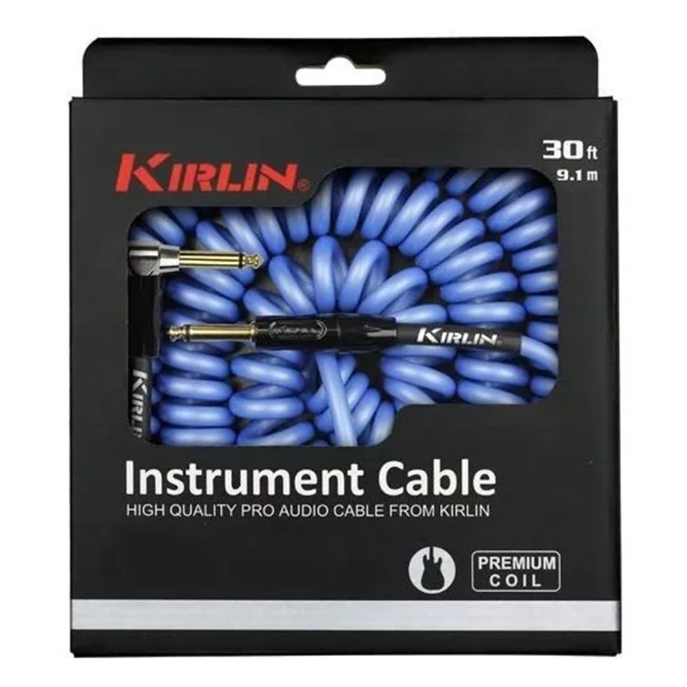 Foto 2 pulgar | Cable Kirlin para Instrumento Premium Coil 9.1 m Ipk222bfgl-ble