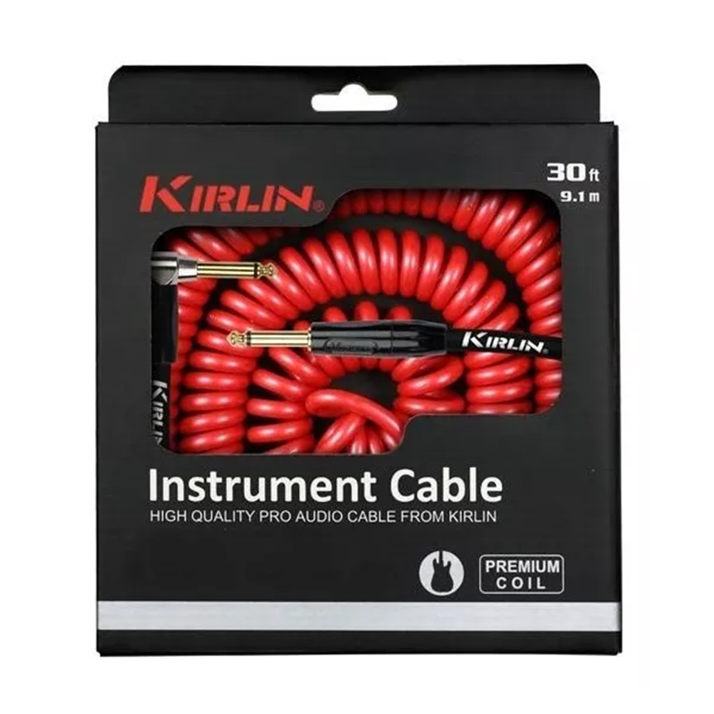 Foto 2 pulgar | Cable Kirlin para Instrumento Premium Coil 9.1 m Ipk222bfgl-rd