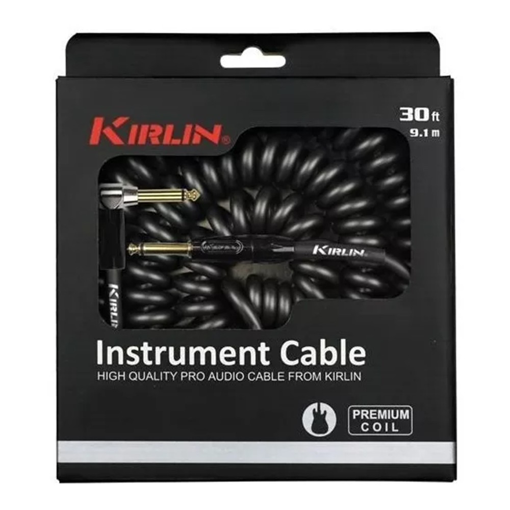 Foto 2 pulgar | Cable Kirlin para Instrumento Premium Coil 9.1 m Ipk222bfgl-bke