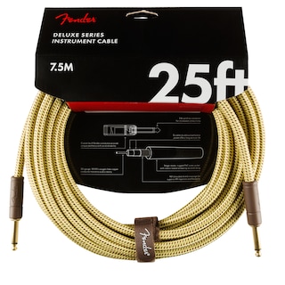 Foto 1 | Cable Fender de Instrumento Serie Deluxe 7.5m Tweed
