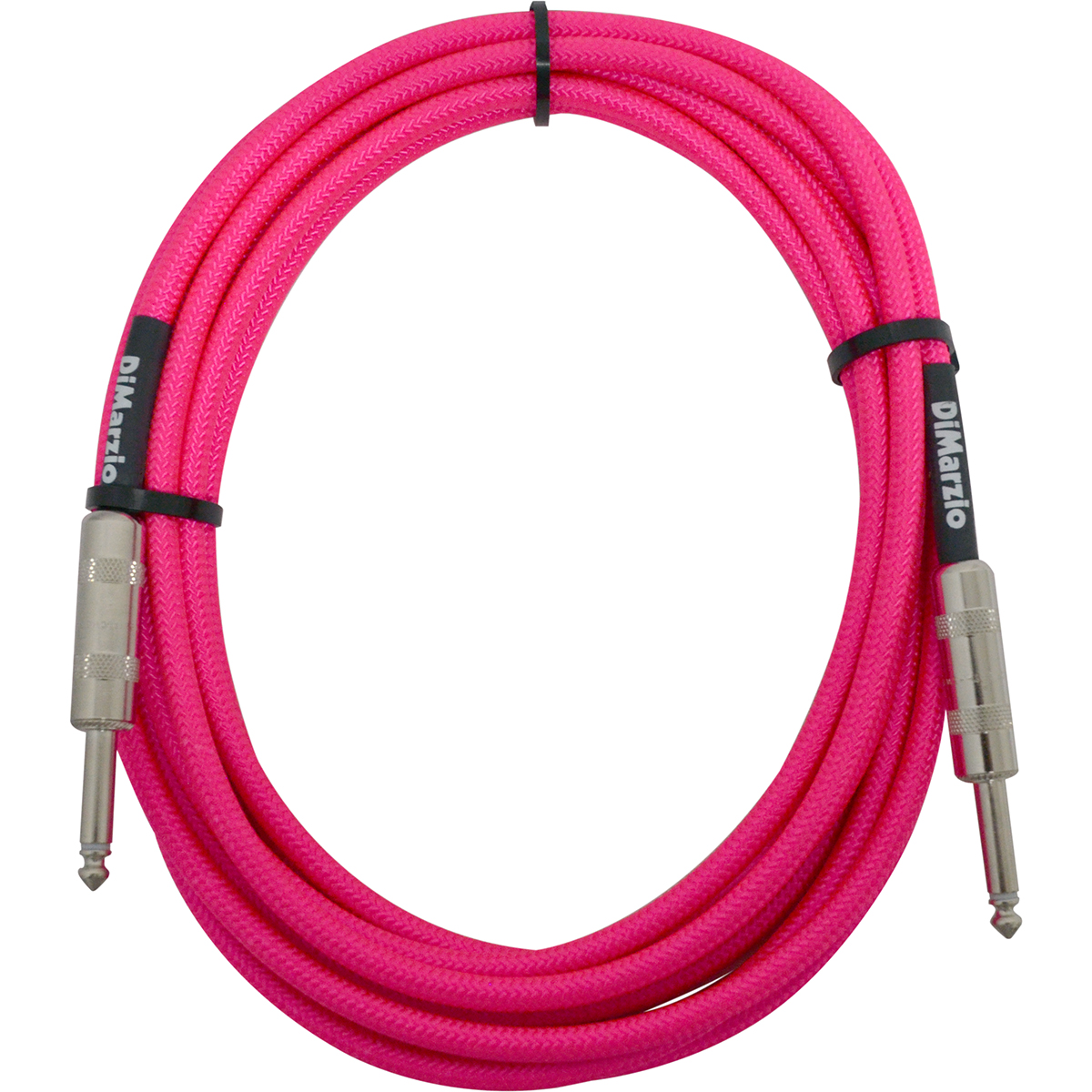 Cable Guitarra Instrumento Textil 5 m Dimarzio Ep1718 Pnk