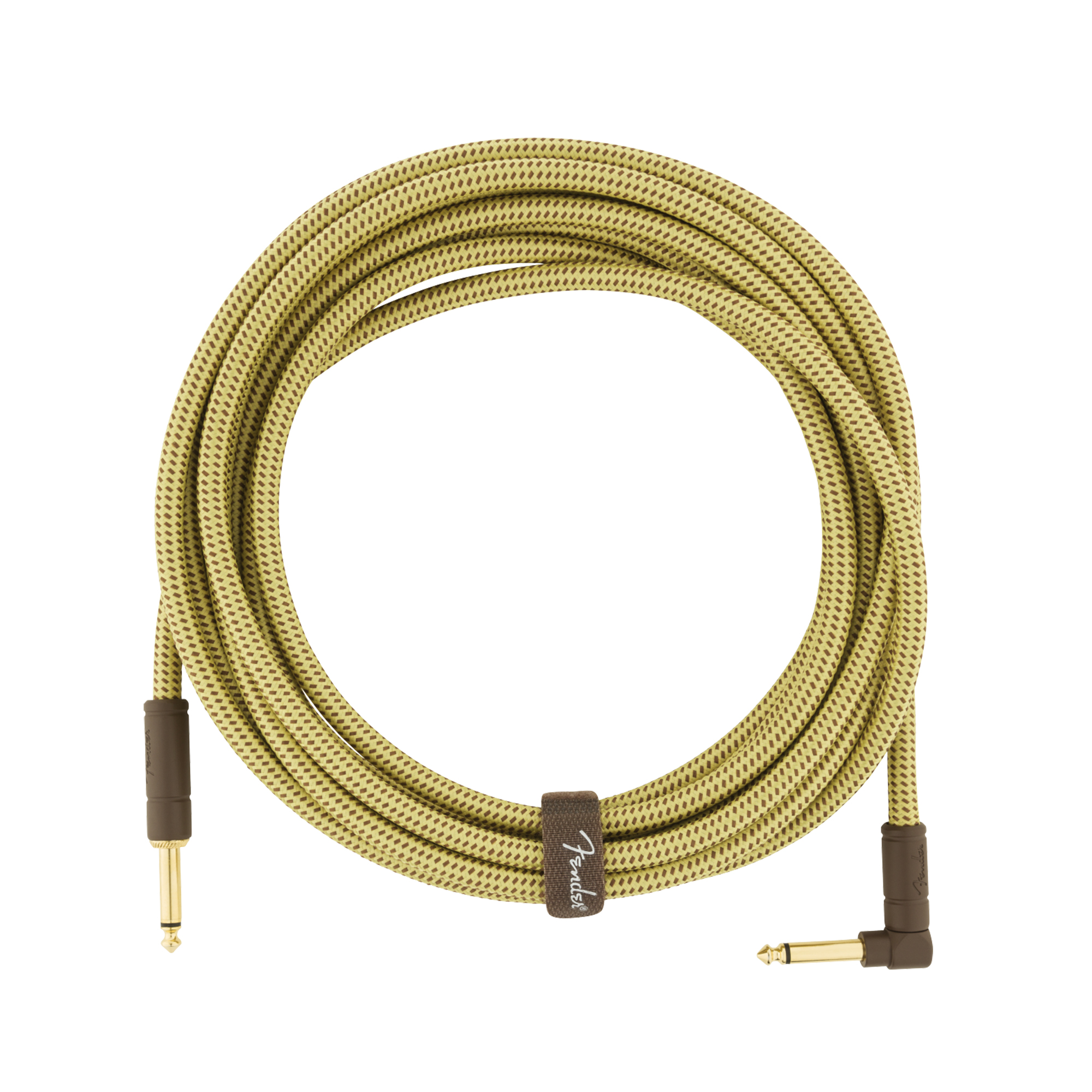 Cable Fender de Instrumento Serie Deluxe Tweed Recto/Ángulo 5.5 m